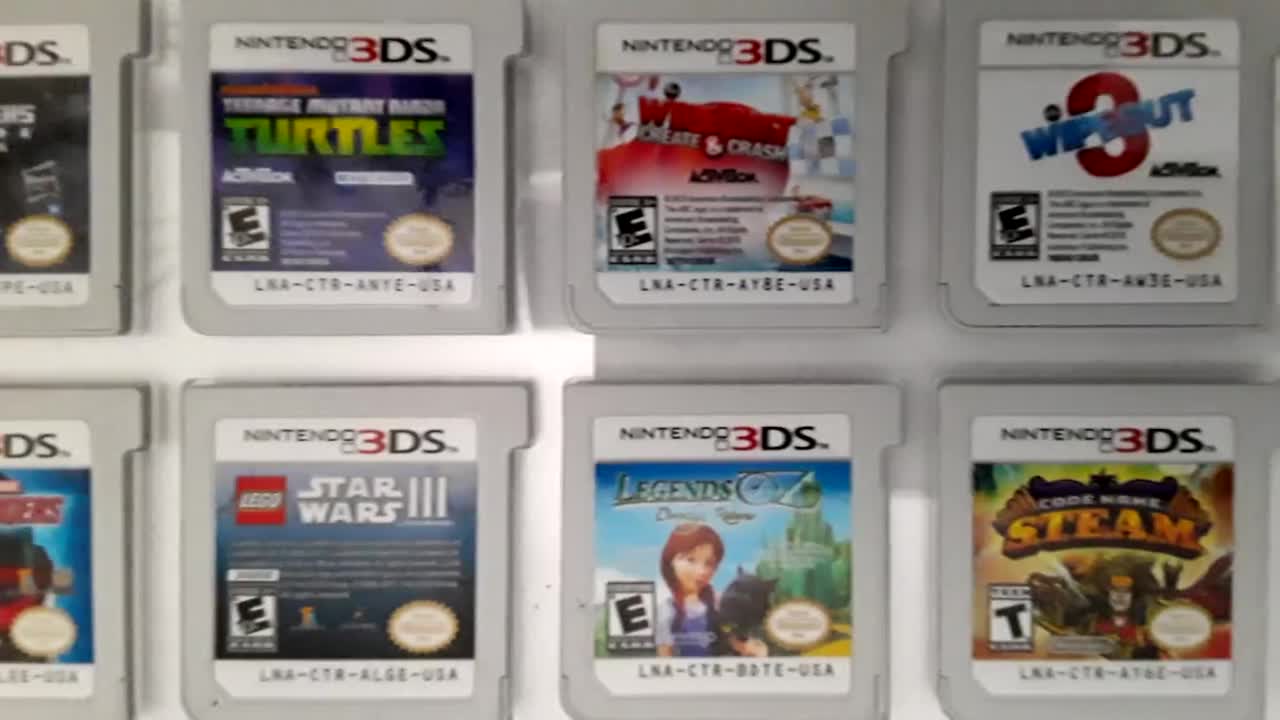 ニンテンドー3DS ゲームコレクション Nintendo 3DS Games - Mario - Pokémon - Animal Crossing -Zelda